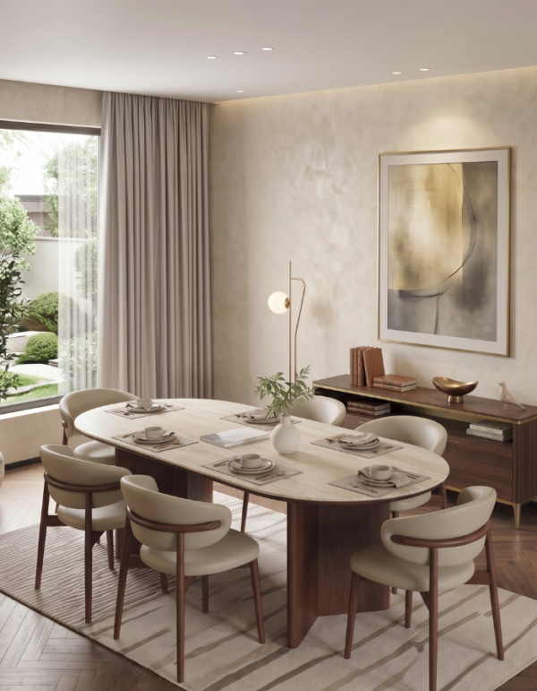 Royal Curve Dining Set
