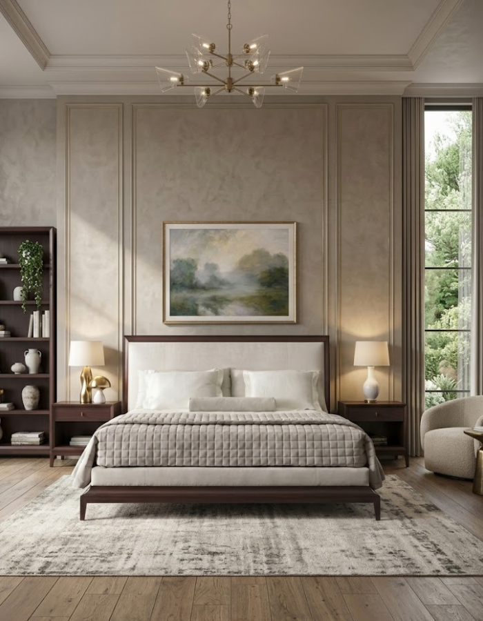 Moderne Platform Bed